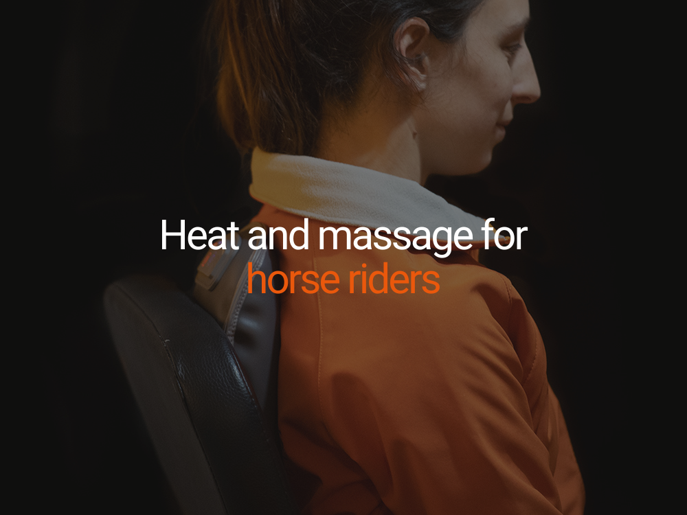 Heat and Massage for Horse Riders