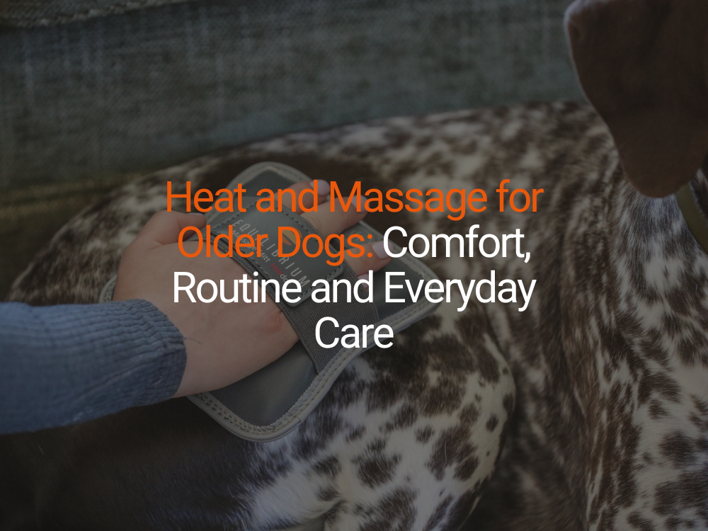 Heat and Massage for Older Dogs: Comfort, Routine and Everyday Care