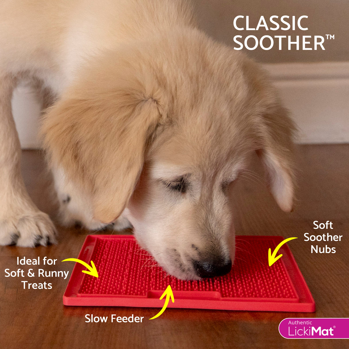 LickiMat Classic Soother Dog Lick Mat