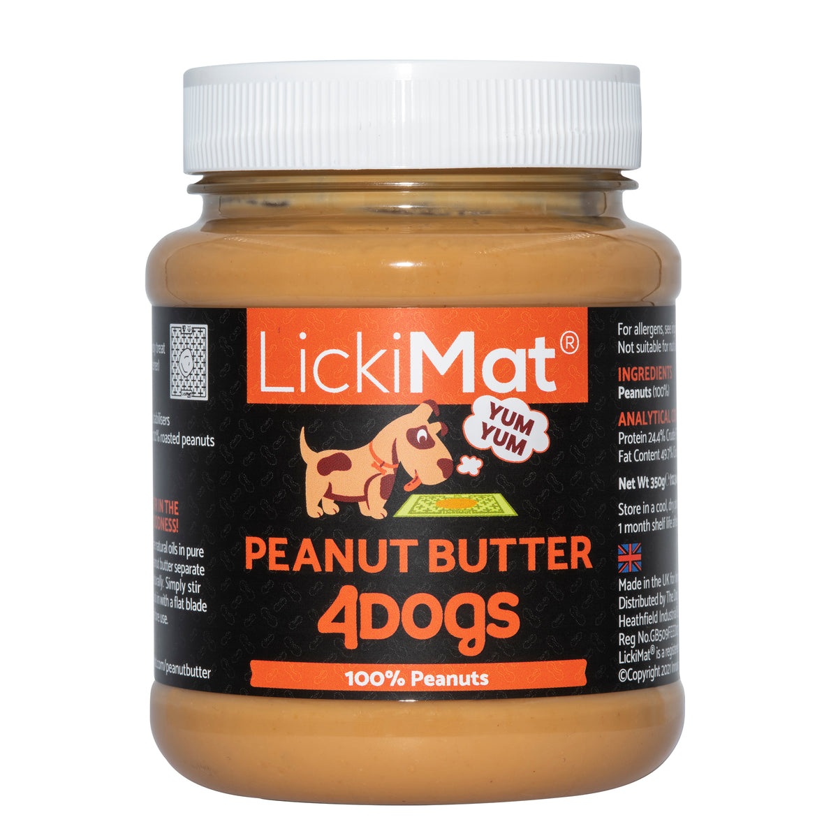 LickiMat Peanut Butter4Dogs