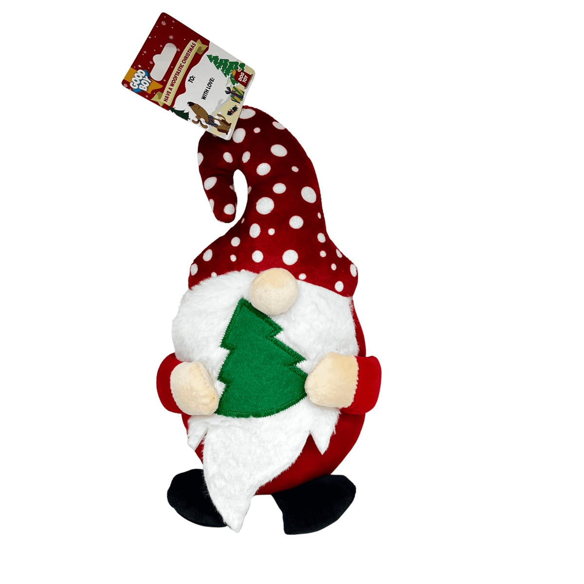 Good Boy Christmas Gonk Dog Toy – 28cm